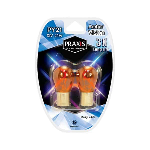 Авто сијалица Praxis - PY21, 12V, 21W 52316