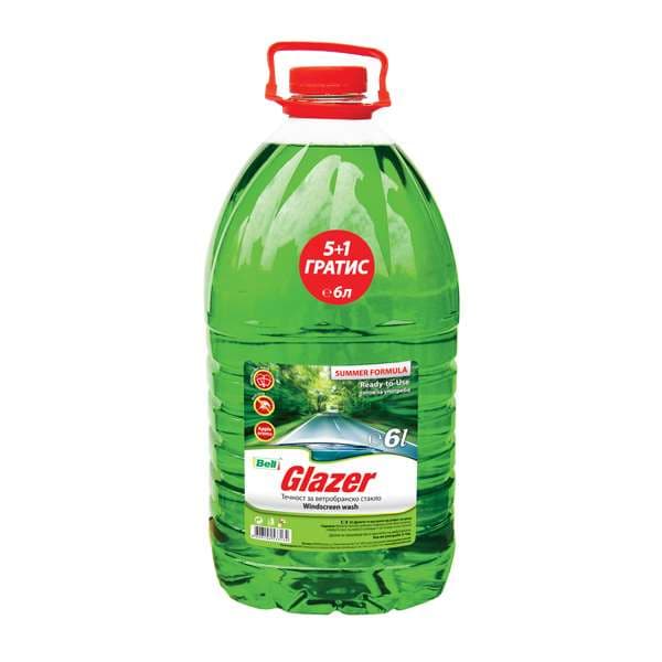 Течност за стакло летно Glazer 5 + 1Л. 3381