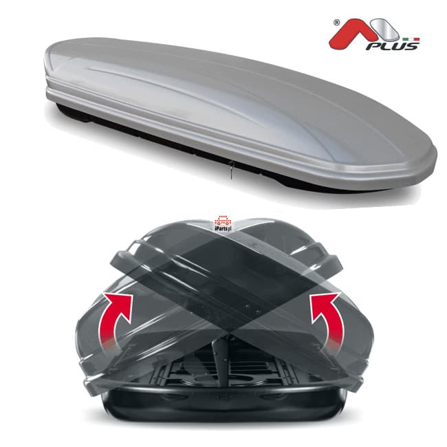 Кровен куфер MANIA 460 DUO ABS сребрен 5355 или Црн 5354