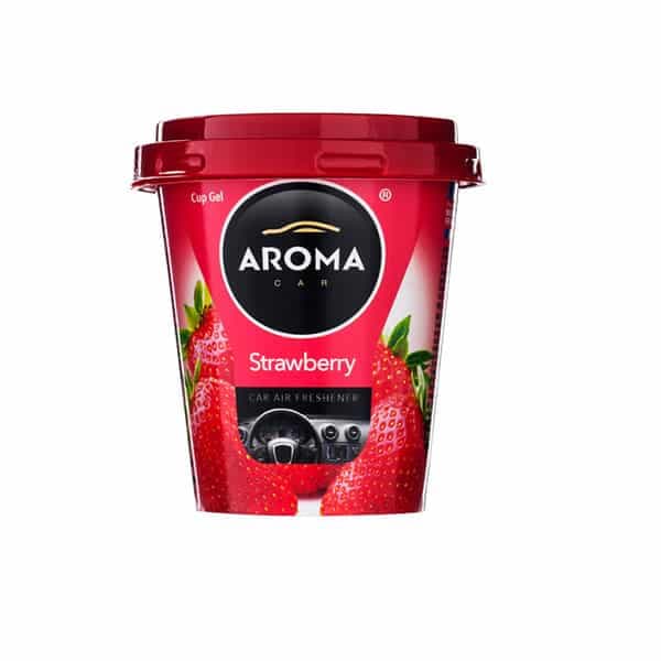 Oсвежувач Aroma cup гел - Strawberry 877020
