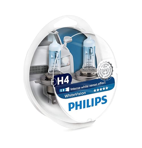Сијалица Philips H4 white vision,12V 888729