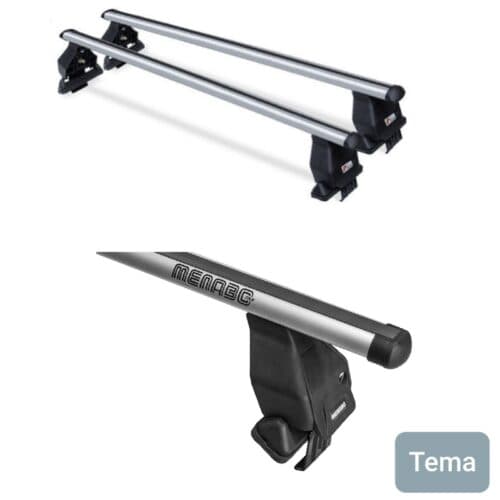 Кровни носачи 115cm ALU TEMA - 91330 + Адаптер