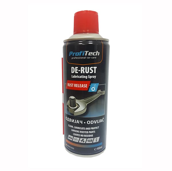 Одвијач и подмачкувач ProfiTech De-Rust Lubricating Spray 400мл. (097009)