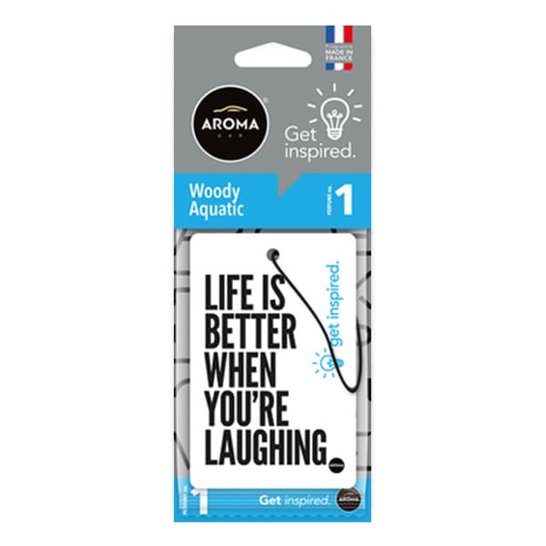 Aroma Car Висечки Get Inspired Woody Aquatic - 994380