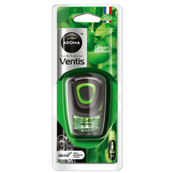 Aroma Car Ventus Lemon Green - 994398