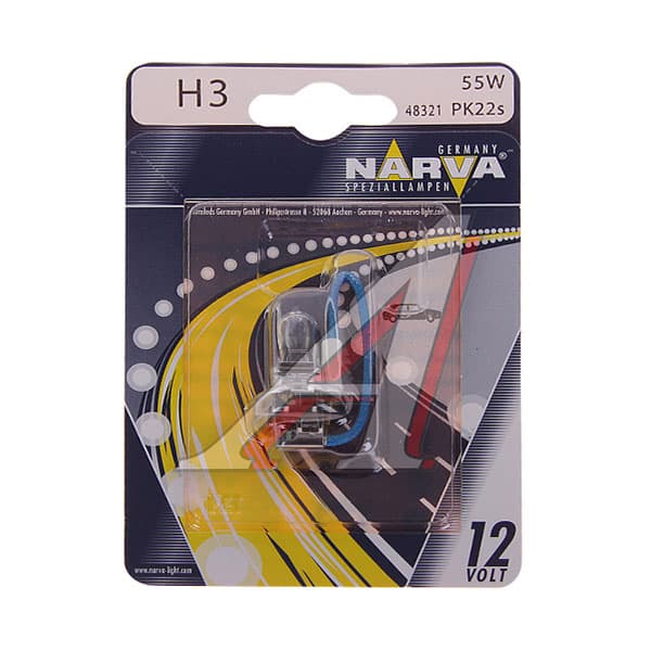 Сијалица Narva H3 55W 12V Блистер 483218