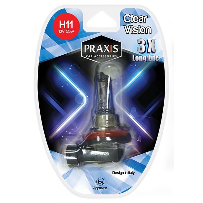 Aвто сијалица Praxis – H11 12V 55W 52507