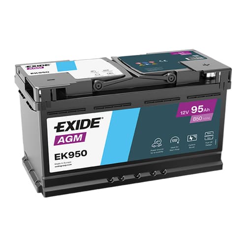 АКУМУЛАТОР ЕКСИДЕ АГМ EK950 95AH R+