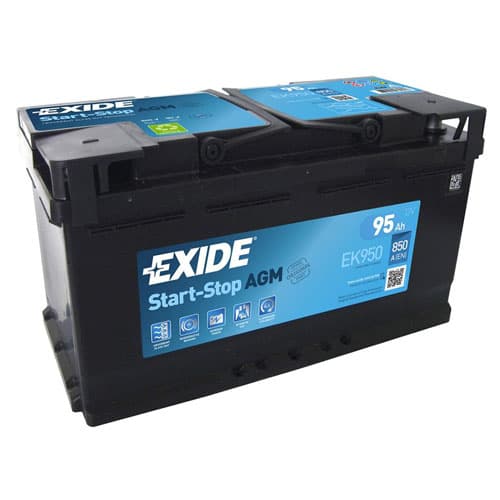 АКУМУЛАТОР ЕКСИДЕ АГМ EK950 95AH R+