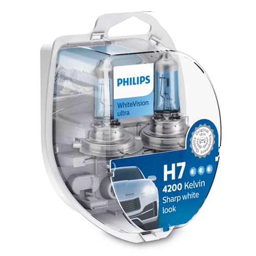 Philips H7 White Vision Ultra + W5W - 354959