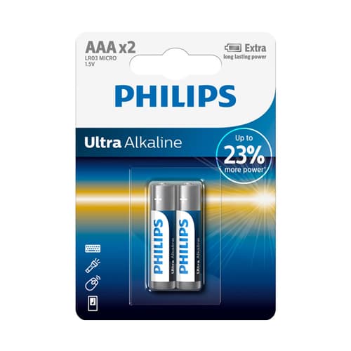 Philips батерии Ultra Алкални AAA - 2 ком. - 550493