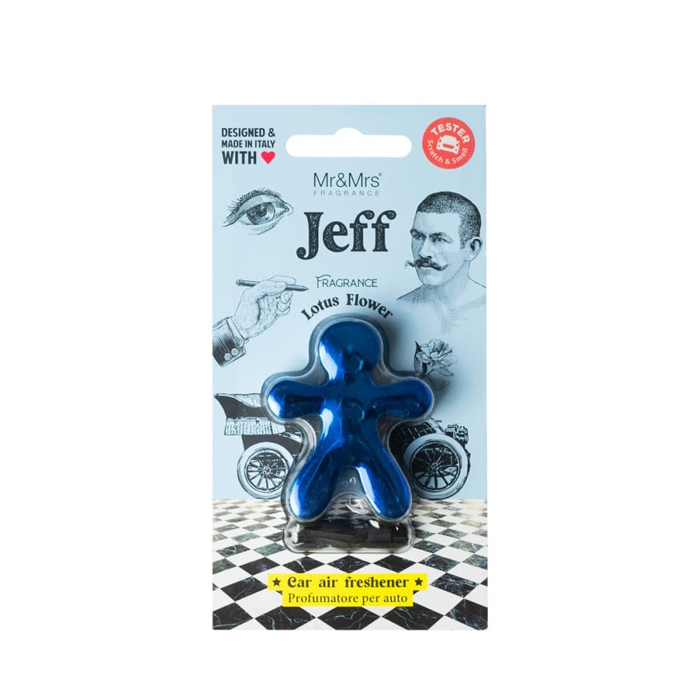 MrandMrs освежувач JEFF Chrome Light Blue (Плав) - 333454