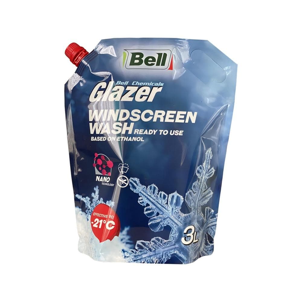 Течност за стакло зимска Bell дуопак 3л.