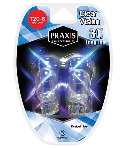 Убодна сијалица за трепкач Praxis - Т20-S, 12V, 21W 52505