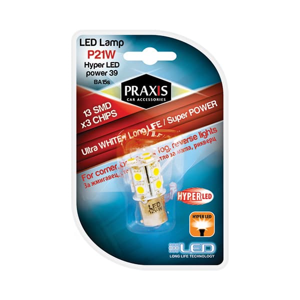 Лед сијалица Praxis - 1156 BA15S-13SMD/5050 (54011)
