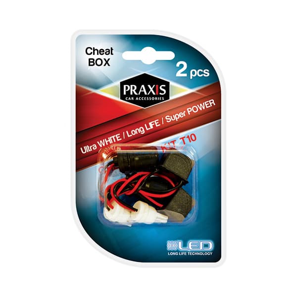 Сет за регулирање на грешки за лед светла , Praxis - Cheat box kit Universal