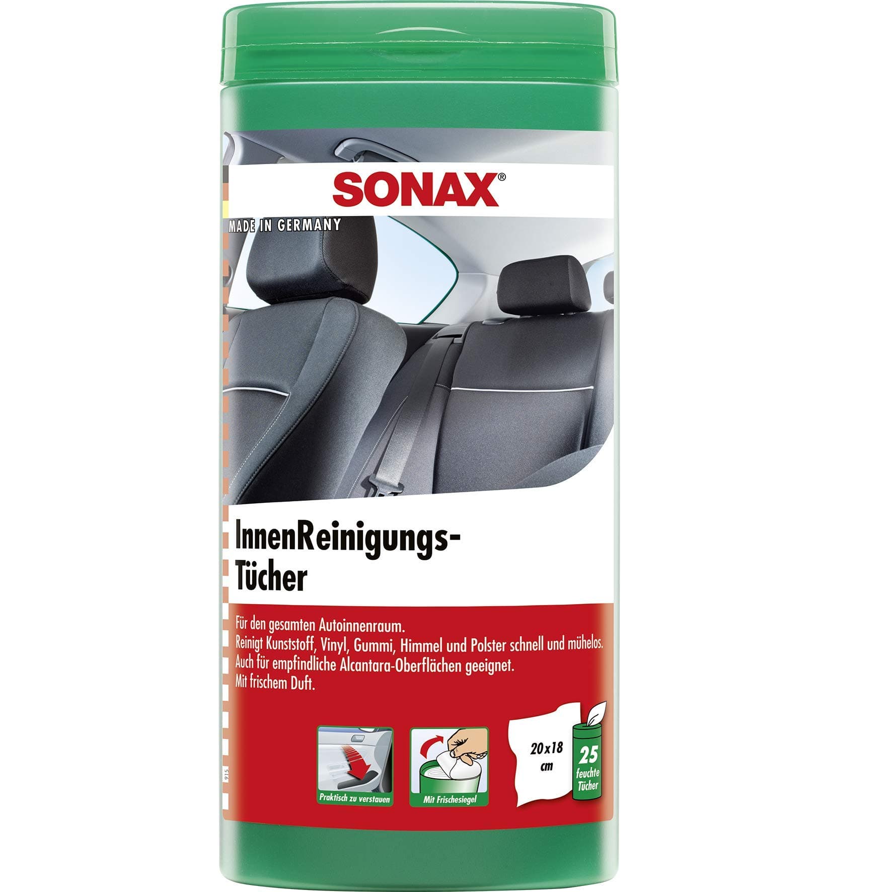 SONAX Марамици за чистење на внатрешност (412200)