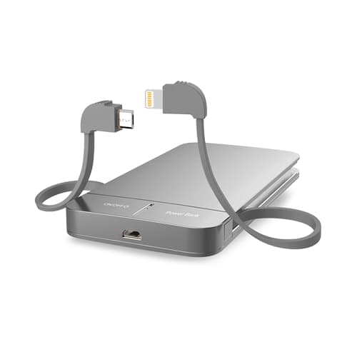 Busy® MFI Certified Power bank 4000 mAh with Lightning and Micro USB cabel- 50707