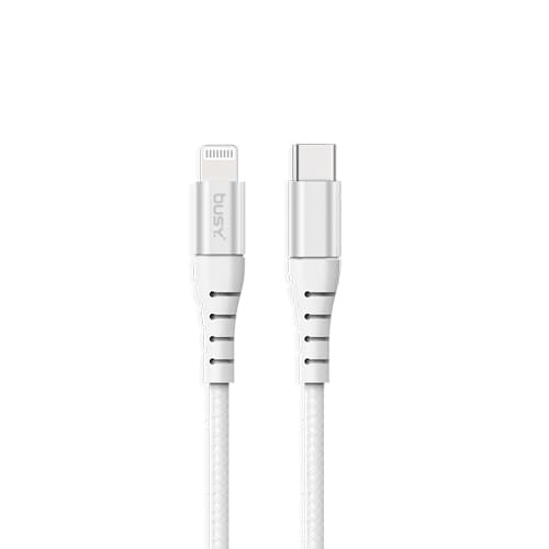 Busy® Type-C to Lightning silver 1.20m - 50717