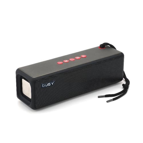 Busy® Portable Wireless Speaker (Black) – 510371