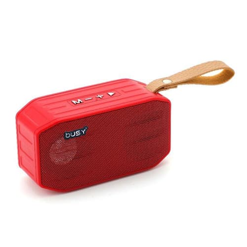 Busy® Mini Wireless Speaker (Red) - 510366
